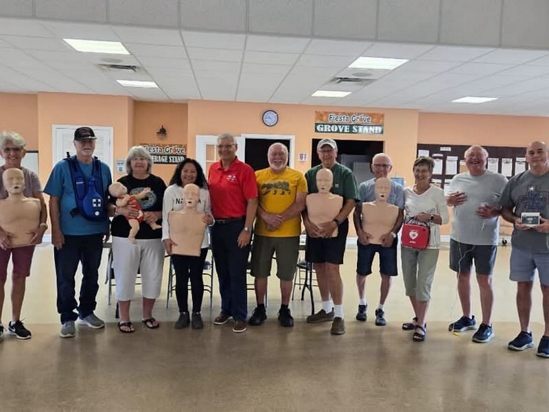 Donation to Fiesta Grove RV Resort